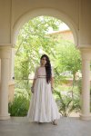 Lw 9346 Cotton With Multi Thread Embroidered Navratri Gown